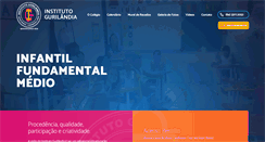 Desktop Screenshot of institutogurilandia.com.br